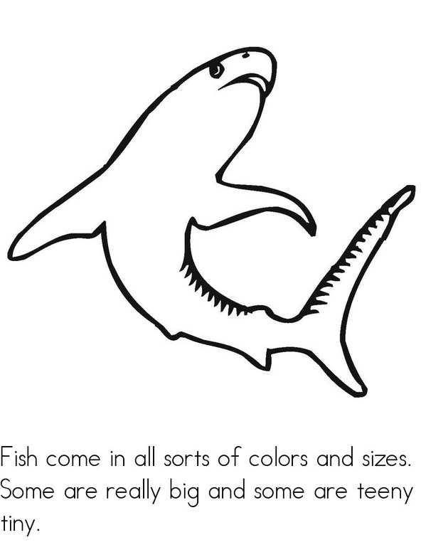 What Makes A Fish A Fish? Mini Book - Sheet 4