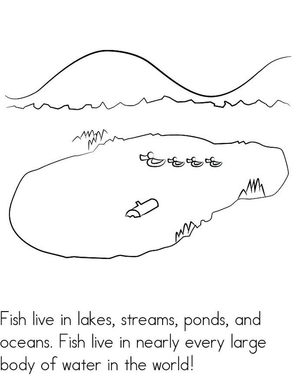 What Makes A Fish A Fish? Mini Book - Sheet 7