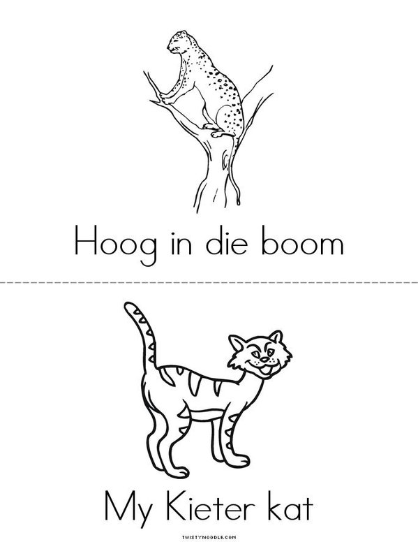 Bertus se Handskrif Boek Mini Book - Sheet 2