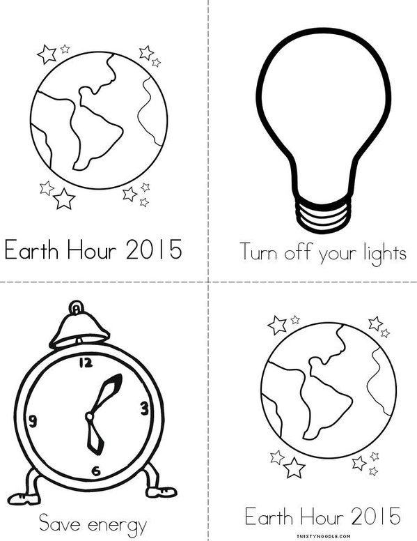 Earth Hour 2015 Mini Book