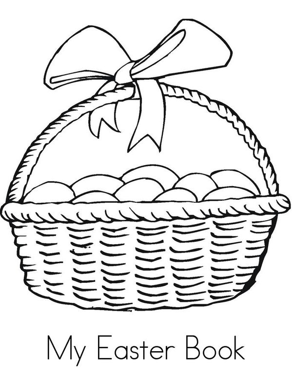 My Easter Egg Book Mini Book - Sheet 1