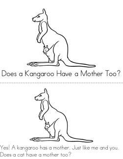 Does A Kangaroo Have A Mother Too? Book