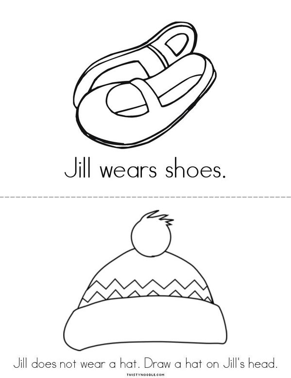 This is Jill Mini Book - Sheet 2