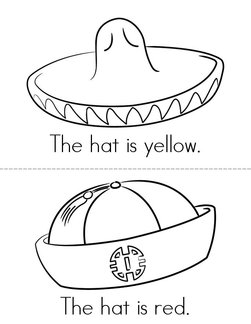 The Hat is Yellow Book