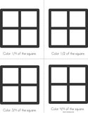 Square - Fractions Book