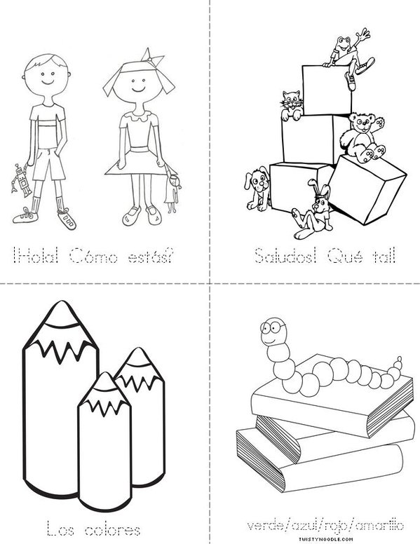 Aula español con Lucie Book Twisty Noodle