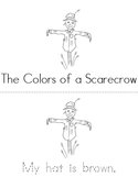 Colors of a Scarecrow Book
