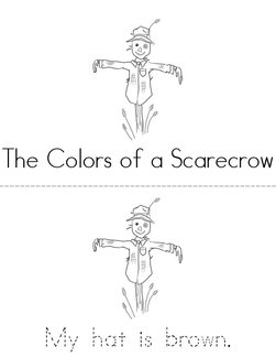 Colors of a Scarecrow Book