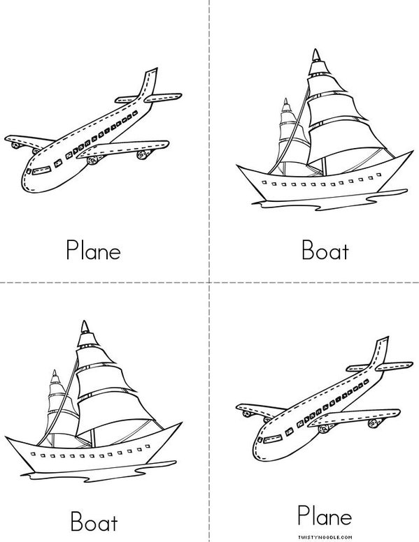 transport Book - Twisty Noodle