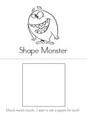 Shape Monster Book