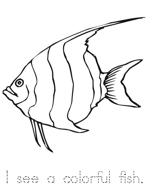 My Fish Mini Book - Sheet 2