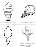 I Like Ice Cream Book