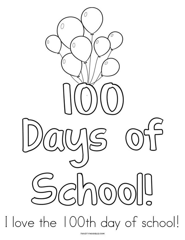 100th Day of Kindergarten Mini Book - Sheet 16