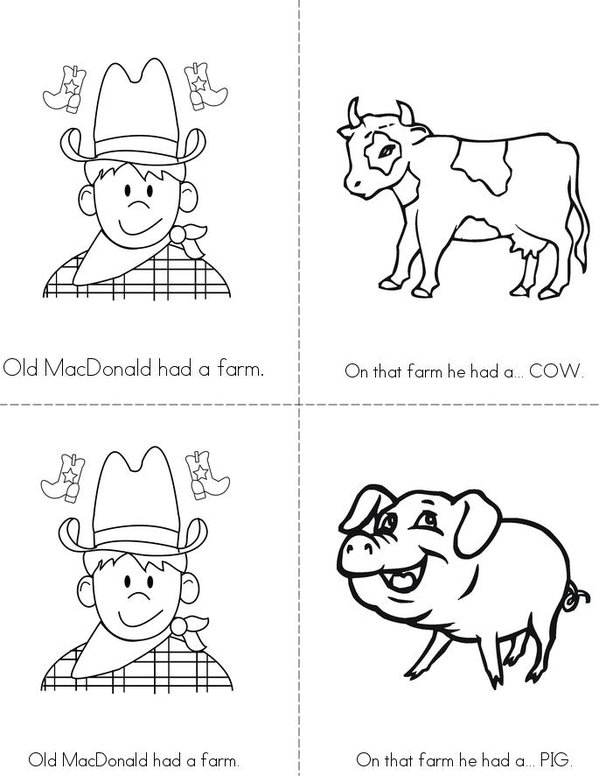 Old MacDonald Book Twisty Noodle