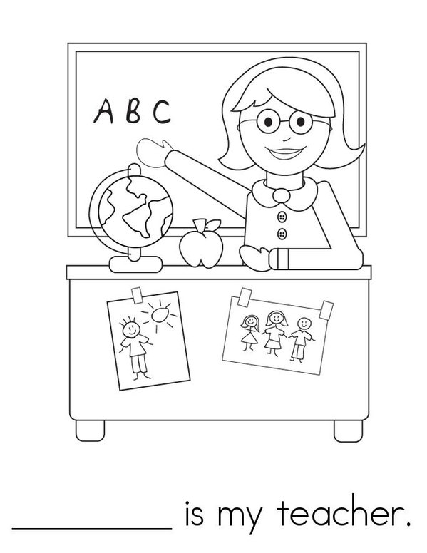 Look Whooo's in Kindergarten Mini Book - Sheet 3