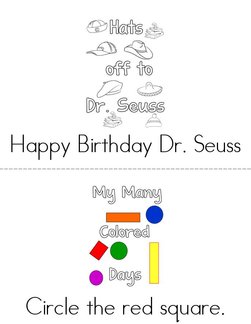 Happy Birthday Dr. Seuss Book