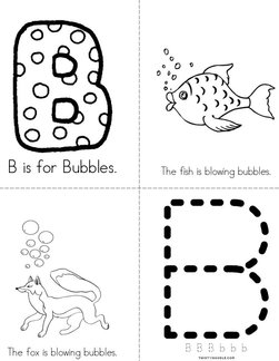 B is for Bubbles Book