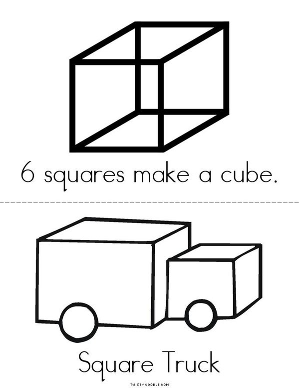Square Mini Book - Sheet 2