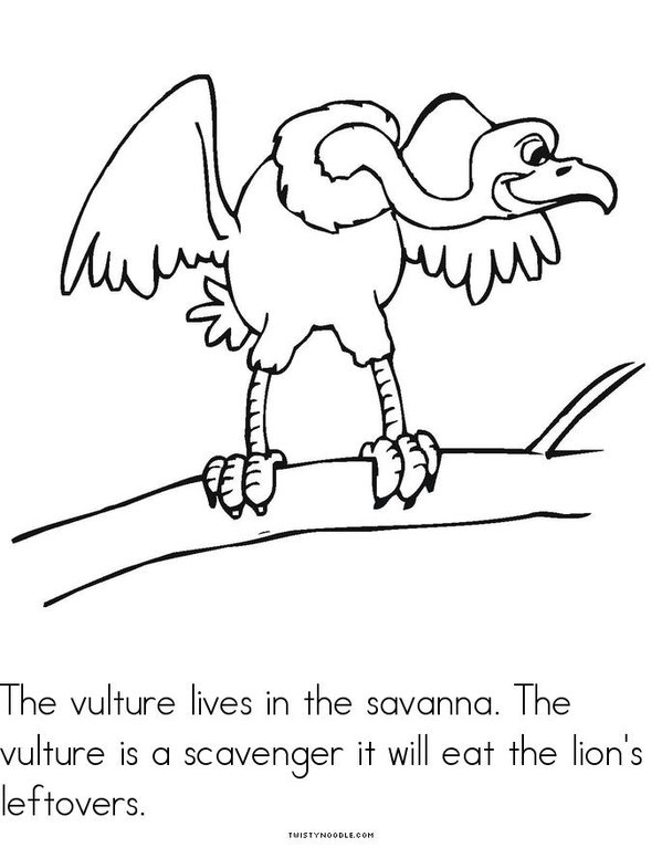 Who Lives in the Savanna? Mini Book - Sheet 6