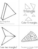 Color the Triangles Book