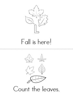 Fall is here! Book