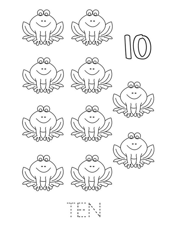 TEN Mini Book - Sheet 1