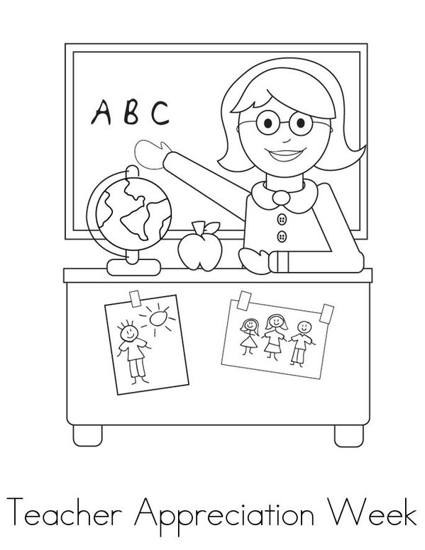 Teacher Appreciation Mini Book - Sheet 1