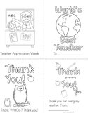 Teacher Appreciation Book