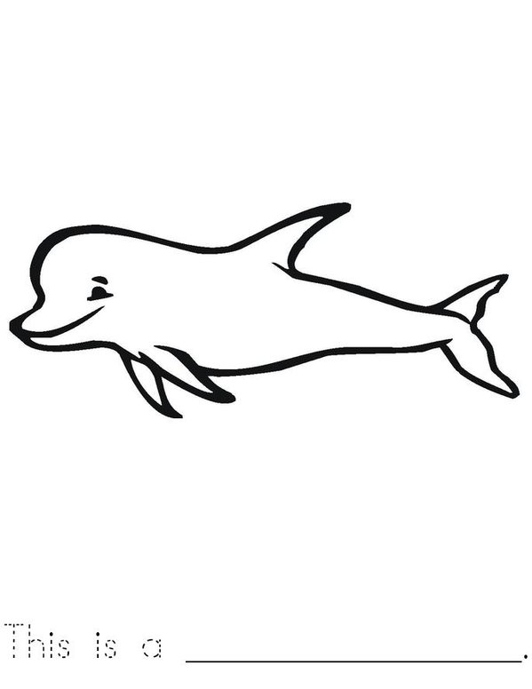 Sea Animals  Mini Book - Sheet 7