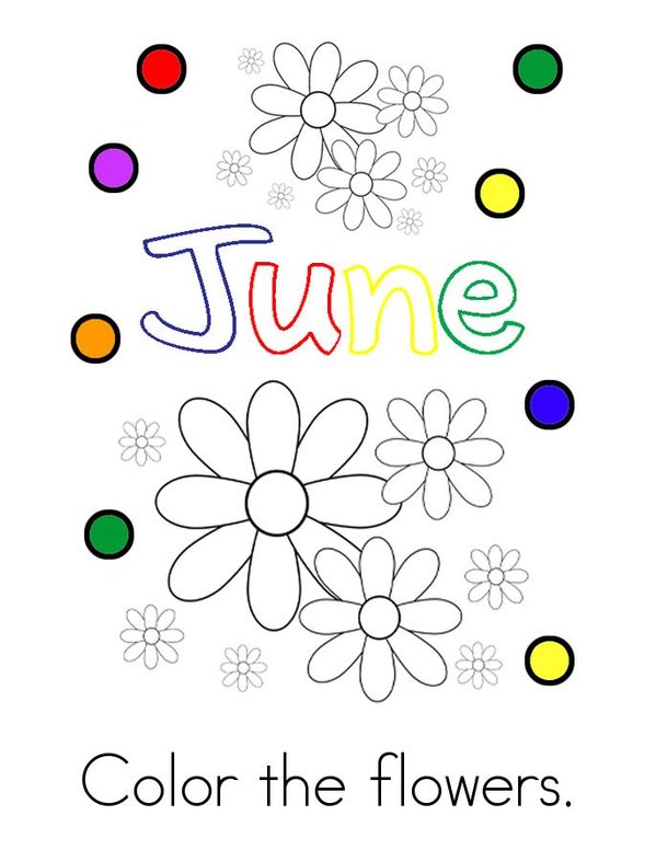 June Mini Book - Sheet 3