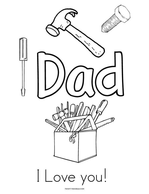 # 1 Dad! Mini Book - Sheet 4