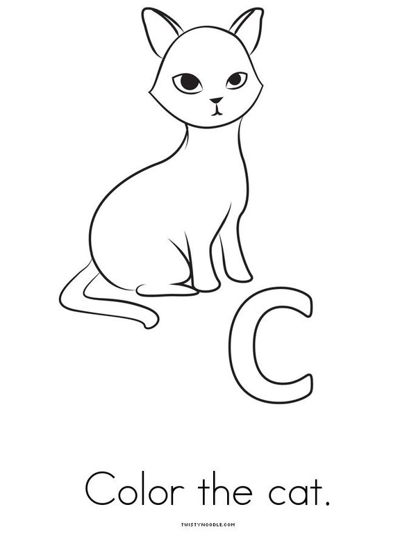 C is Cute! Mini Book - Sheet 4