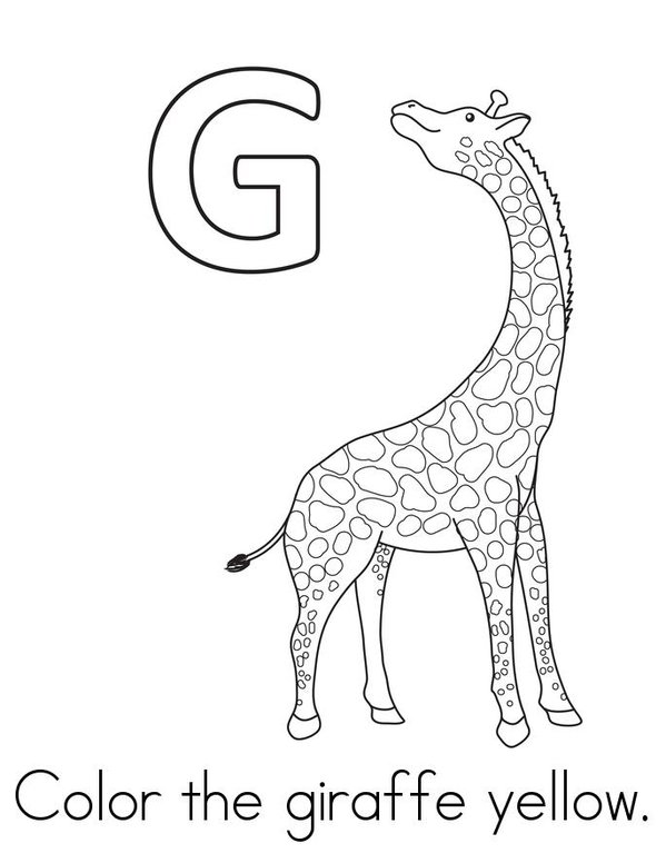 G is Great! Mini Book - Sheet 3