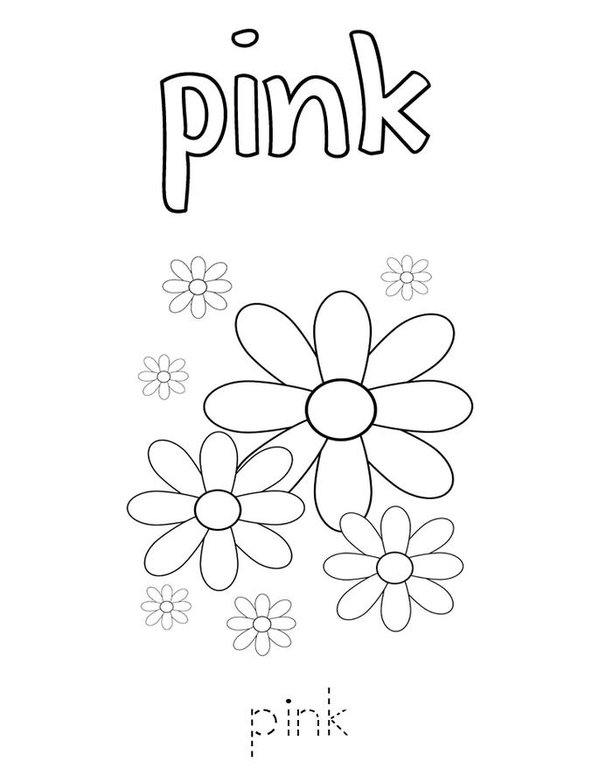 My Pink Book Mini Book - Sheet 2