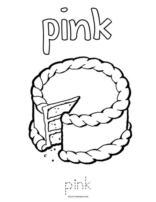 My Pink Book Mini Book - Sheet 4