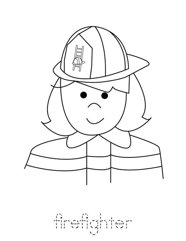 Fire Safety Words Mini Book - Sheet 2