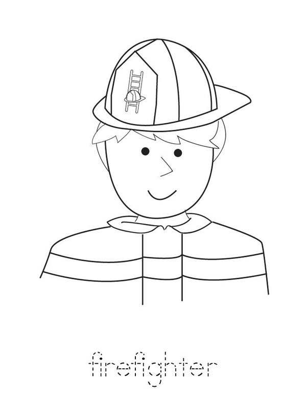 Fire Safety Words Mini Book - Sheet 3
