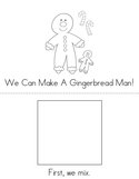  I Can Make a Gingerbread Man Book