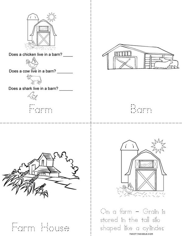 TLC MakerSpace (Make it - Take it) Farm Book - Twisty Noodle