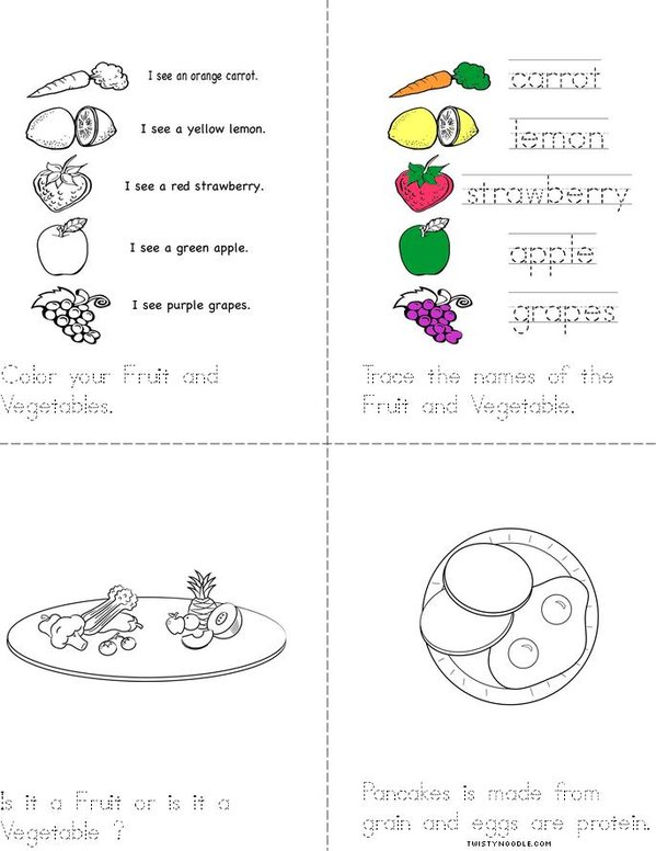 Tlcmakerspace(make It Take It)foodgroups Book - Twisty Noodle