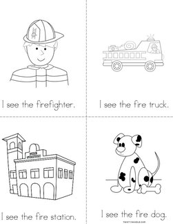 I See the Firefighter Book