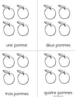 Apple Counting (French) Book