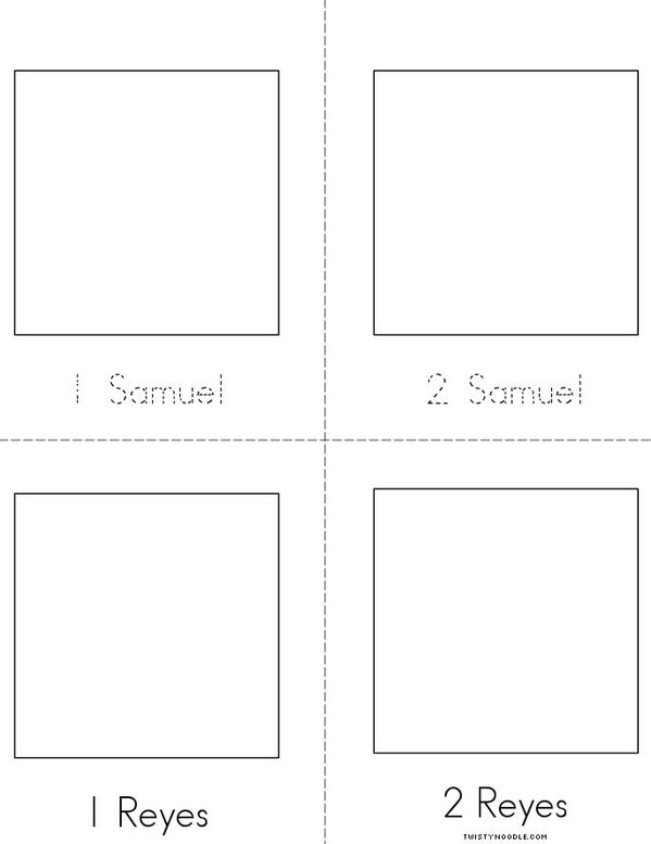 Antiguo Testamento Mini Book - Sheet 2