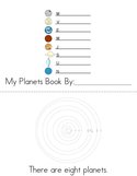 Planets- Fill in the missing letters Book