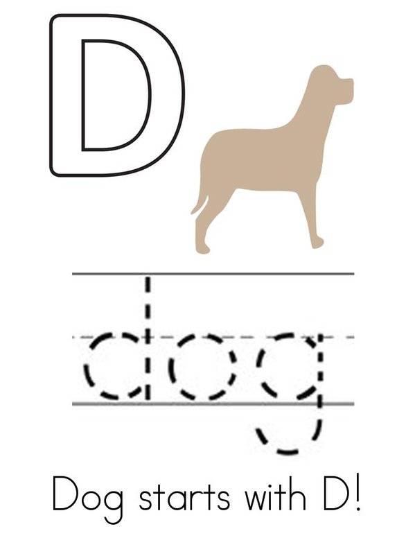 Dog Mini Book - Sheet 3