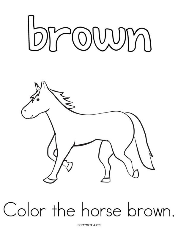 Horse Mini Book - Sheet 4