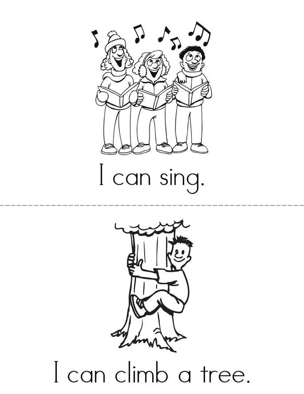 Preston can. Mini Book - Sheet 2