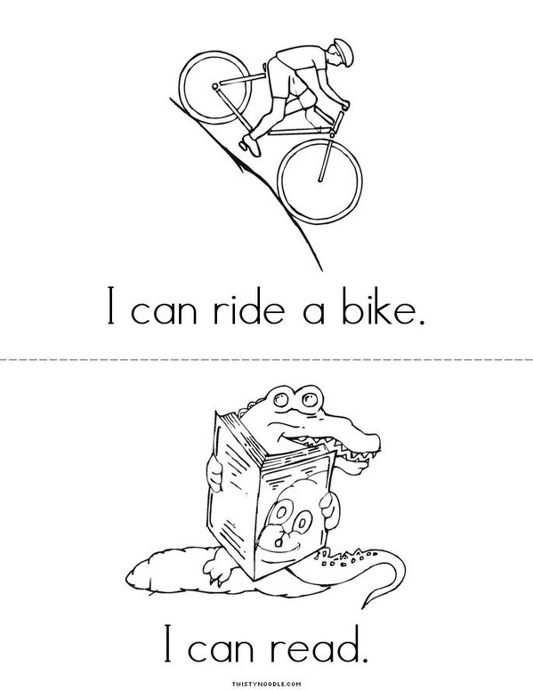 Preston can. Mini Book - Sheet 3