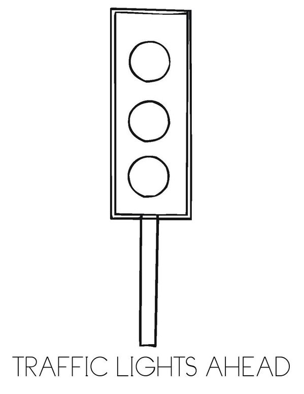 US traffic signs Mini Book - Sheet 2