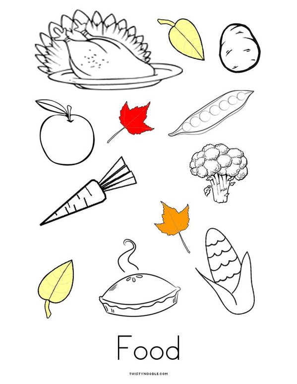 Thanksgiving Mini Book - Sheet 4